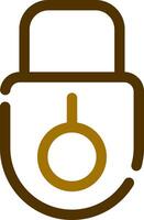 Lock Creative Icon Design vector