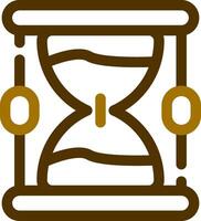 diseño de icono creativo de reloj de arena vector