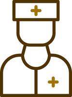 Nurse Creative Icon Design vector