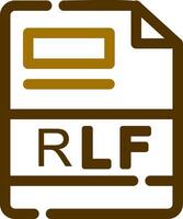 RLF Creative Icon Design vector