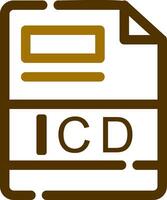 ICD Creative Icon Design vector