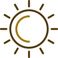 Sun Creative Icon Design vector