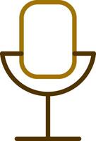 Microphone Creative Icon Design vector
