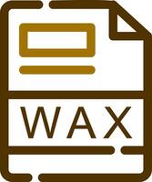 WAX Creative Icon Design vector