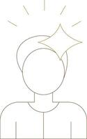 Suffering Creative Icon Design vector