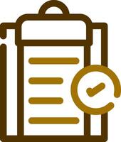 Line Two Color Design vector