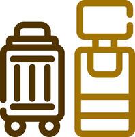Self Check In Creative Icon Design vector