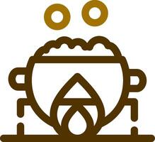 Cauldron Creative Icon Design vector