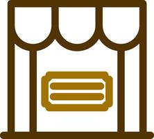 Ticket Office Creative Icon Design vector