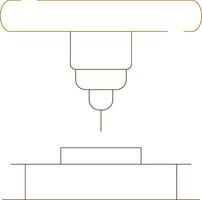 Machinery Creative Icon Design vector