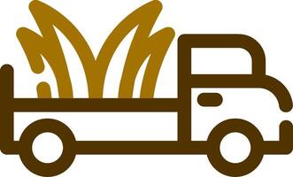 Delivery Truck Creative Icon Design vector