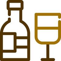 diseño de icono creativo de vino vector