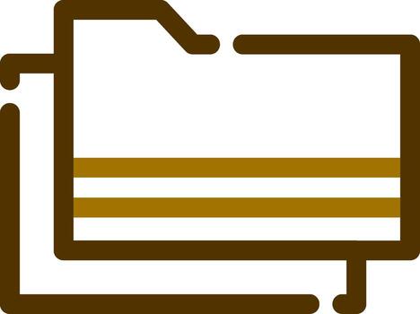 Folder Creative Icon Design vector