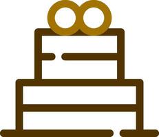 Cake Creative Icon Design vector