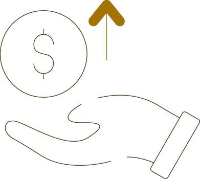 Increase Creative Icon Design vector