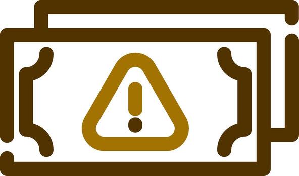 Illegal Creative Icon Design vector