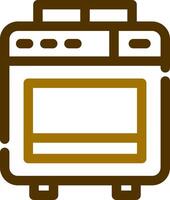 Stove Creative Icon Design vector