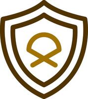 Shield Creative Icon Design vector