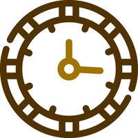 diseño de icono creativo de reloj vector