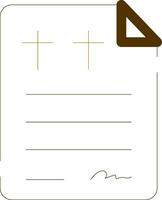 Testament Creative Icon Design vector