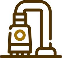 Vacuum Cleaner Creative Icon Design vector