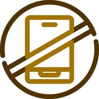 No Touch Technology Creative Icon Design vector