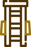 Ladder Creative Icon Design vector