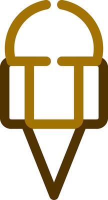 Ice Cream Creative Icon Design