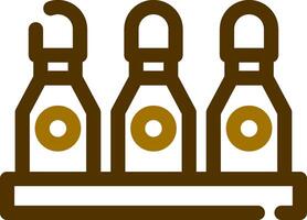 Bottles Creative Icon Design vector