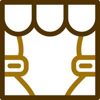 Stage Creative Icon Design vector
