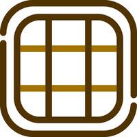 Grid Creative Icon Design vector