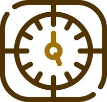 Clock Creative Icon Design vector