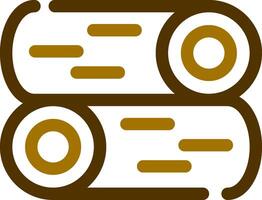 Log Creative Icon Design vector