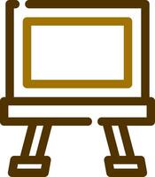 Canvas Creative Icon Design vector