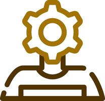 Technical Support Creative Icon Design vector