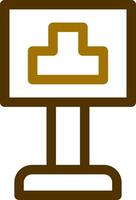Intersection Creative Icon Design vector