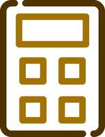 Calculator Creative Icon Design vector