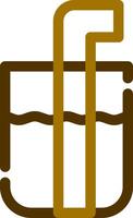Line Two Color Design vector