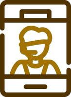 Smartphone Creative Icon Design vector