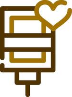 Transfusion Creative Icon Design vector