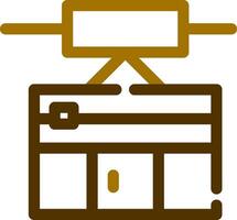 Cable Car Cabin Creative Icon Design vector