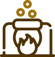 Cauldron Creative Icon Design vector