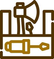 Toolbox Creative Icon Design vector