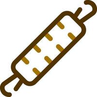 Rolling Pin Creative Icon Design vector