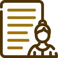 User Scenarios Creative Icon Design vector