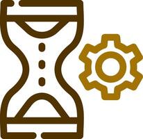 Time Creative Icon Design vector