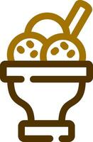 Dessert Creative Icon Design vector