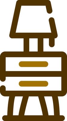 Night Stand Creative Icon Design