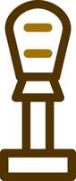 Gearshift Creative Icon Design vector
