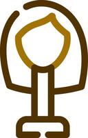 Wig Creative Icon Design vector